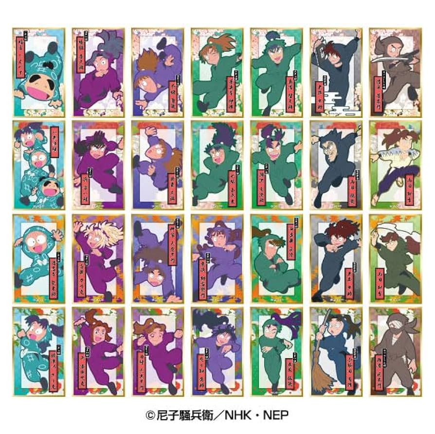 忍たま乱太郎 第19シリーズDVD セット 8枚組 色紙 シール 応募券 箱付属 忍たま乱太郎 第19シリーズDVD セット 8枚組 色紙 シール 応募券